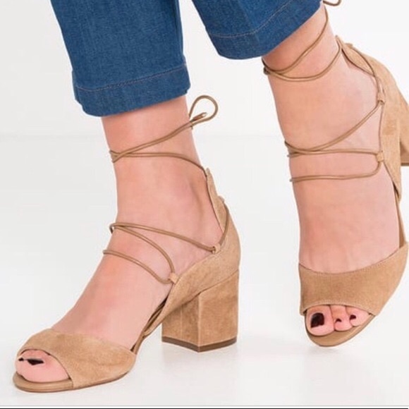 Sam Edelman Shoes - Sam Edelman | ‘Serene’ Nude Strappy Block Sandal
